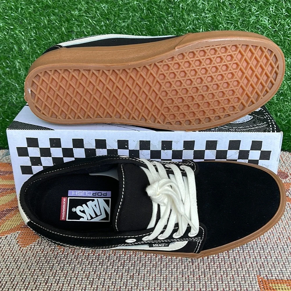 Vans Men’s Chukka Low Sid Black/Gum VN0A5KQZB9M Skate Sneakers